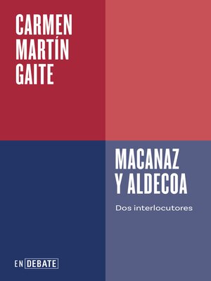 cover image of Macanaz y Aldecoa